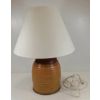 Image 3 : STONEWARE POTTERY LAMP