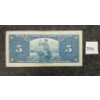 Image 2 : 1937 CDN $5 BANKNOTE