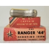 Image 2 : LOT OF 2 - KILGORE NO. 9 CAPTAIN PAPER CAP GUN & RANGER '44' BOX