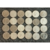 Image 2 : LOT OF 24 - 1934-1969 CDN 10 CENT COINS 