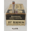 Image 1 : AMMO: 50X BROWNING .357 MAG - 158GR - JACKETED - SP
