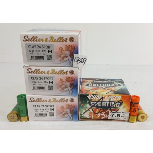 AMMO: 90X MIXED 12GA - 2-3/4IN - #7-1/2 SHOT