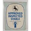 Image 1 : "APPROVED INSPECTED STABLE" ONTARIO HUMANE SOCIETY SST SIGN