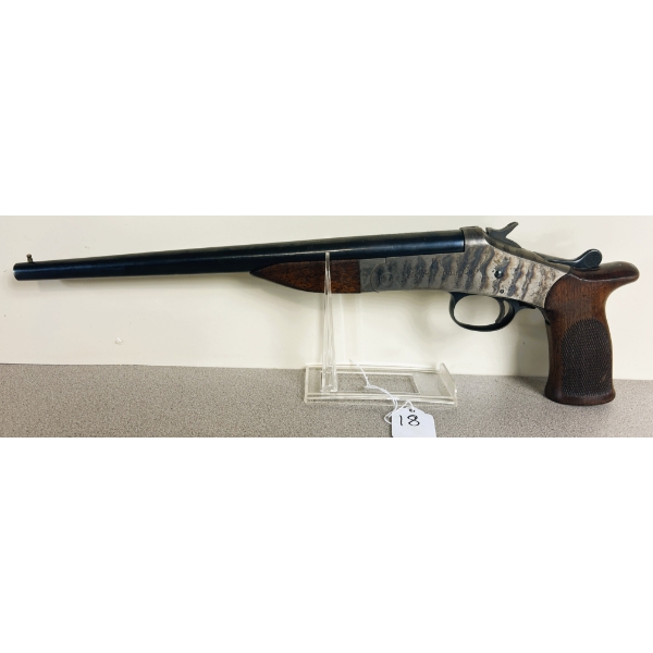 HARRINGTON & RICHARDSON HANDY-GUN IN .410 GA - RESTRICTED 