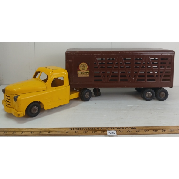 STRUCTO PRESSED STEEL LIVESTOCK HAULER