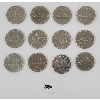 Image 2 : LOT OF 12 - CDN $1 COINS - INCL 1969 & 1976, ETC.