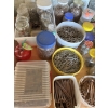 Image 2 : SHELF LOT - INCLUDES MIXED HARDWARE - NAILS & STEEPLES