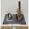 Image 3 : LOT OF 3 - WILL BURWELL STEAM ENGINE MODEL, MARX POWER HACK SAW, & ESBIT DRY FUEL TABLETS