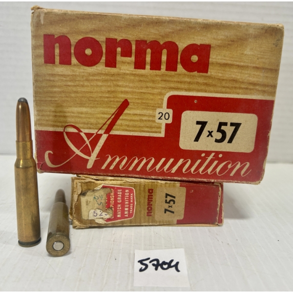 AMMO: 36X NORMA 7MM MAUSER SOFT POINT