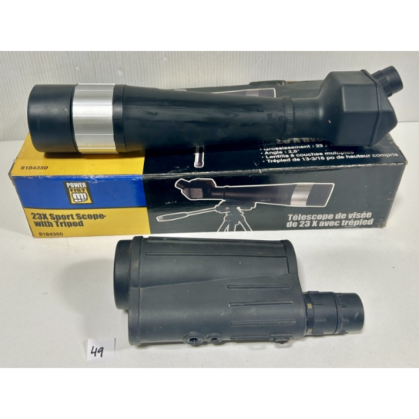 LOT OF 2 - SPOTTING SCOPES