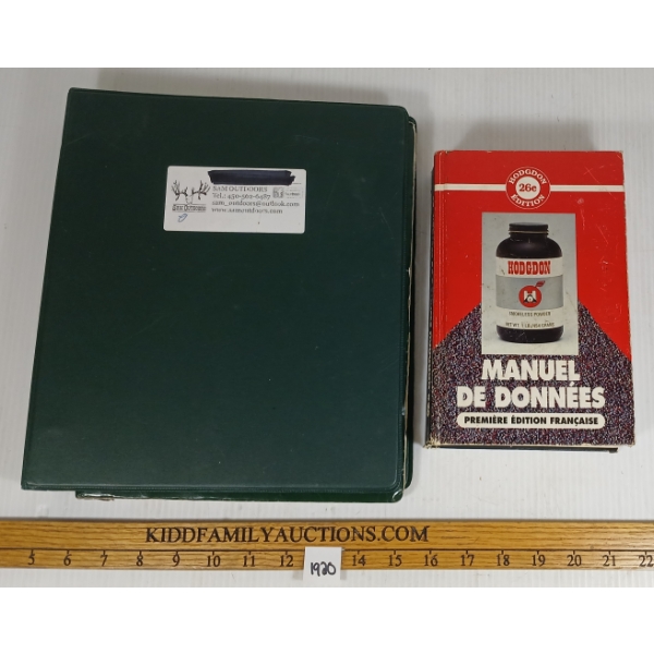LOT OF 2 - DATA MANUALS - IN FRENCH