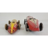 Image 3 : LOT OF 2 - MARX TIN WIND UP RACE CARS