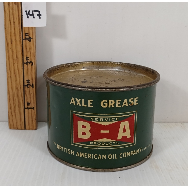 B-A BOWTIE AXLE GREASE CAN