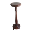MAHOGANY PEDESTAL PLANT STAND