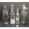Image 3 : LOT OF 4 - ORANGE VOLCANIC, BROWN'S BEV & BRITVIC, ETC. - SELTZER & SODA BOTTLES