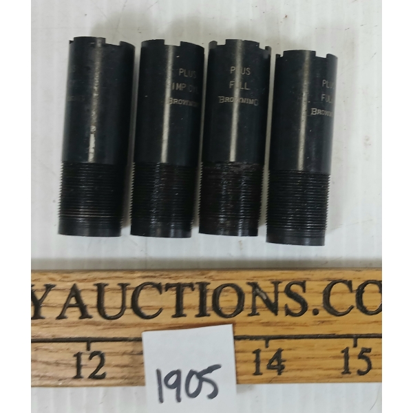 LOT OF 4 - REMINGTON 10GA CHOKE TUBES