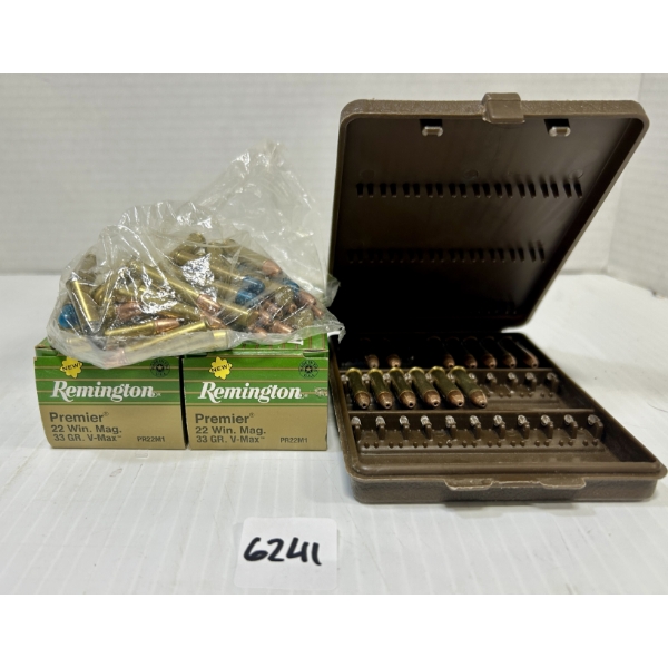 AMMO: APPROX 200X MIXED .22 WMR