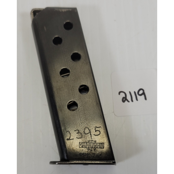 MANURHIN MAUSER PPK IN .32 ACP MAGAZINE - PAL REQ. 