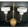 Image 2 : DOUBLE-ARM GAS STUDENTS LAMP - CIRCA 1920-22