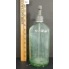 Image 3 : WILSHIRE CLUB SIPHONATED WATER - PALE GREEN ACID-ETCHED - SYPHON BOTTLE