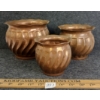 Image 3 : LOT OF 3 - COPPER PLANTERS