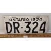 Image 1 : 1934 ONTARIO LICENCE PLATE