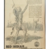 Image 5 : LOT OF 3 - FRAMED RED INDIAN MARATHON "BLUE" PAPER ADVERTISEMENTS