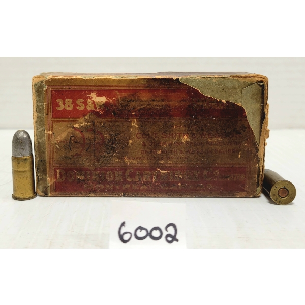 AMMO: 50X DOMINION .38 S&W 