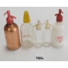 Image 4 : LOT OF 5 - 610 SODA, HUGO GARCIA & UNMARKED - MINI - SELTZER BOTTLES