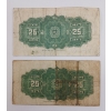 Image 2 : LOT OF 2 - 1900 DOMINION OF CANADA 25 CENT SHINPLASTERS
