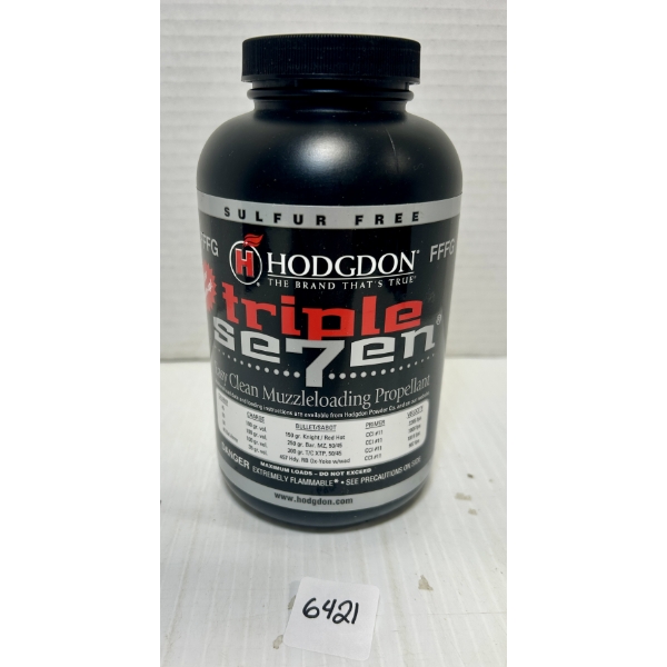 POWDER: HODGDON TRIPLE SEVEN FFFG - SEALED