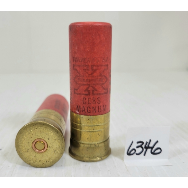 AMMO: 2X WINCHESTER SUPER X NO. 8 INDUSTRIAL 