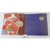 Image 1 : LOT OF 2 - RCM 2012 & 2022 QUEEN ELIZABETH 50 CENT & 5 DOLLAR COINS