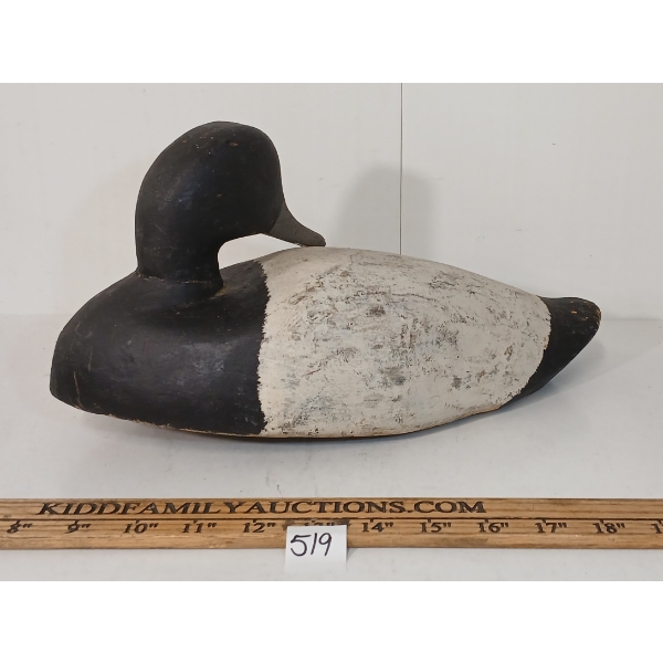 VINTAGE DECOY DUCK W/ WEIGHT
