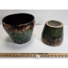 Image 1 : LOT OF 2 - GLAZED POTTERY INCL ROSEVILLE OHIO