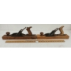 Image 2 : LOT OF 3 - TRANSITIONED WOOD BASE HAND PLANES - INCL UNION NO. 537 & OHIO NO. 359 ETC