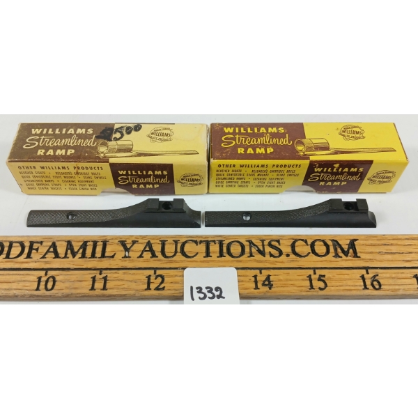 LOT OF 2 - WILLIAMS STREAMLINED RAMP - 9/16