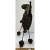 Image 2 : METAL POODLE GARDEN DECOR.