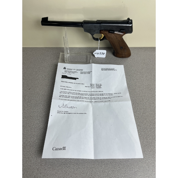 BROWNING MODEL CHALLENGER IN .22 LR - DEACTIVATED, NO PAL REQUIRED 