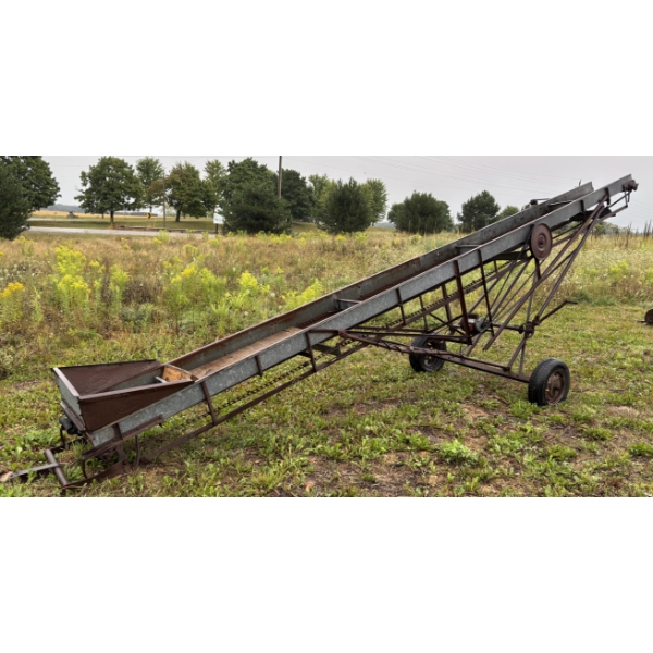 TROUGH ELEVATOR - APPROX 24 FOOT - ELECTRIC