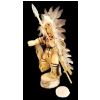 Image 1 : HANDMADE IROQUOIS / CHIEF KACHINA DOLL