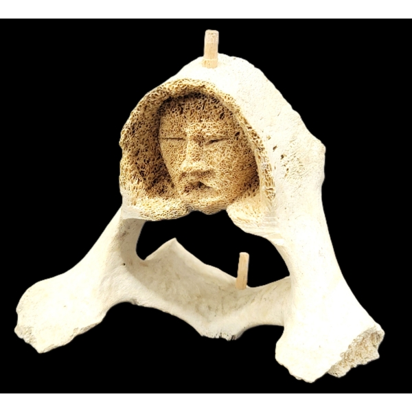 "SEDNA & SHAMAN" BY ISAACI ETIDLOI - BONE