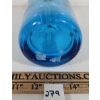 Image 5 : HOME BEVERAGES HM DISTRIBUTORS - COBALT BLUE ACID-ETCHED -26OZ SELTZER BOTTLE