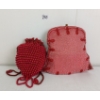 Image 3 : LOT OF 2 - BULLOCK'S & UNKNOWN PINK BEADED CLUTCH & HANDBAG