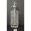 Image 1 : SPOKANE SODA BOTTLING WORKS - CLEAR SANDBLASTED - SELTZER BOTTLE