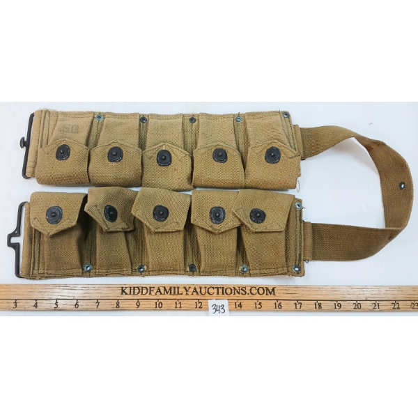 U.S. M1 GARAND AMMO POUCH BELT