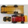Image 9 : LOT OF 3 - MARX TOYS PRESSED STEEL HORSE TRANSPORT, DUMP TRUCK & SHINSEI CATERPILLAR 