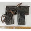 Image 2 : LOT OF 2 - LEATHER FLARE GUN HOLSTERS