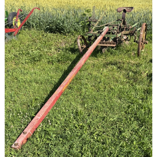 JOHN DEERE HORSE DRAWN RIDING PLOW - 2 FURROW W/ TONGUE