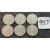 Image 2 : LOT OF 6 - 1968 CDN 25 CENT COINS